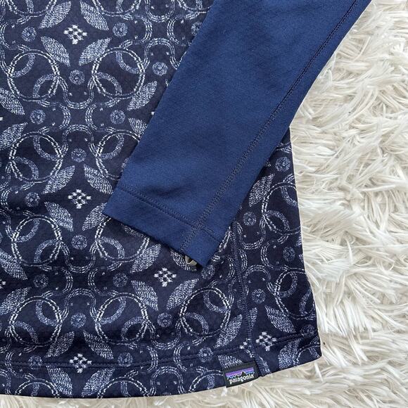 Patagonia Women’s Navy Blue Capilene Midweight Baselayer Long Sleeve Shirt - XS - Picture 4 of 5